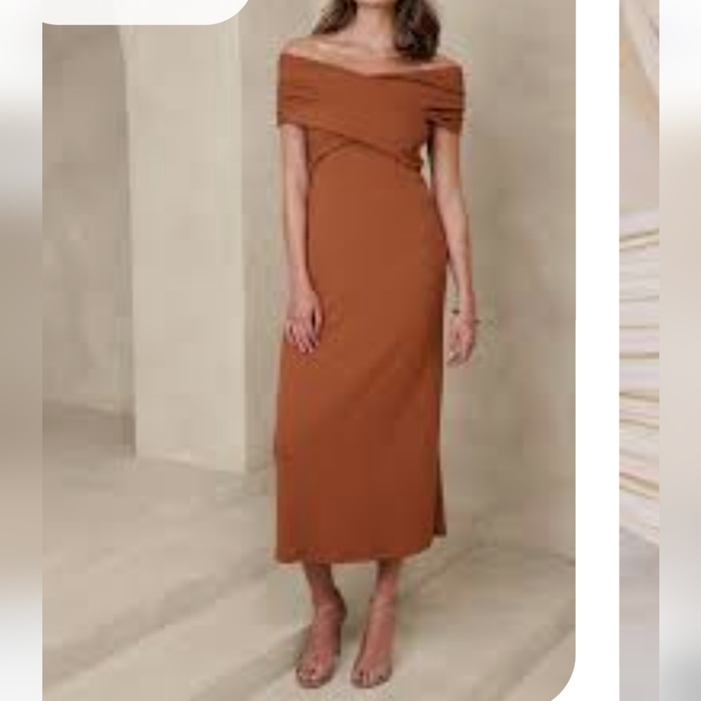 Banana Republic Off-Shoulder Dress/  M
